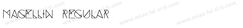 Magellin Regular字体转换